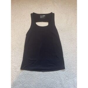 511 Tactical Tank Top Womens Size S Black Sleeveless Cutout Back Active Stretch